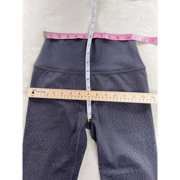 Beyond Yoga High Waist Grey Two Tone Legging XS Gym Workout Sporty Fitness - Picture 5 of 6